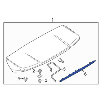 Ford OE - Rear Center High Mount Stop Light
