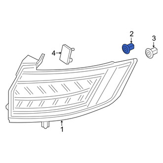 Ford OE - Tail Light Clip