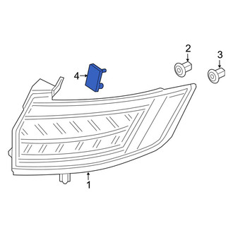 Ford OE - Left Tail Light Assembly Cap