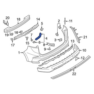 Ford OE - Left Bumper Cover Bracket