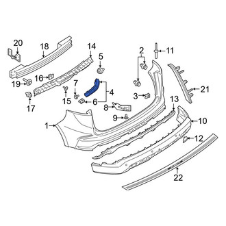 Ford OE - Right Bumper Cover Bracket