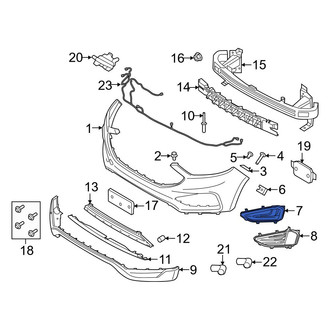 Ford OE - Front Right Fog Light Trim