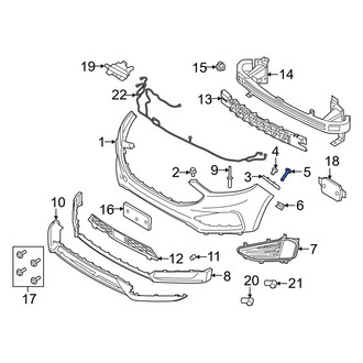 Ford OE - Bumper Cover Bolt