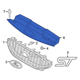 Ford OE - Front Radiator Support Access Cover
