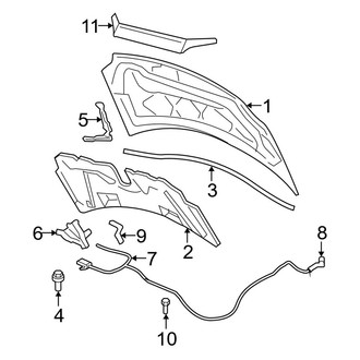 Ford OE - Hood & Components