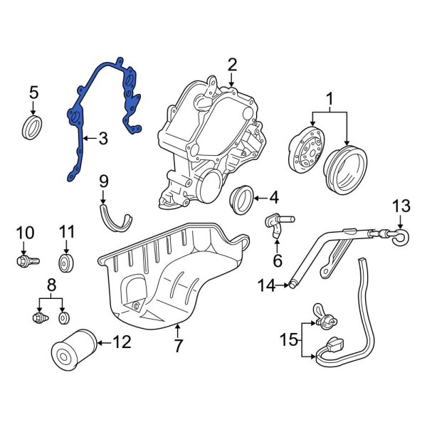 Engine Timing Cover Gasket