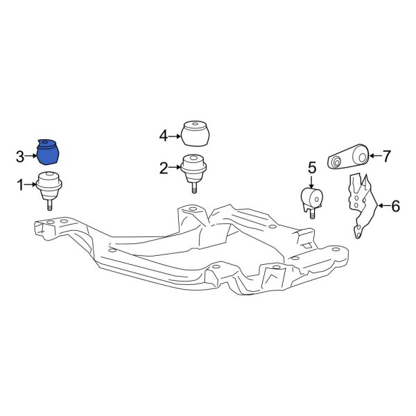 Engine Mount Heat Shield