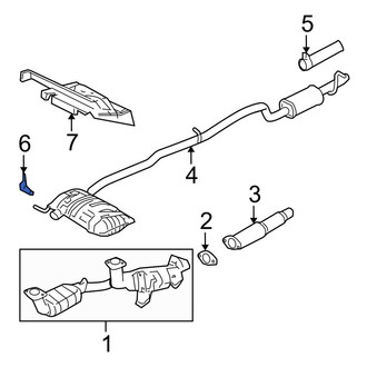 Ford OE - Exhaust System Hanger