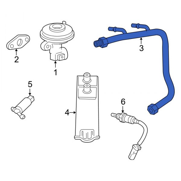 Exhaust Gas Recirculation (EGR) Tube