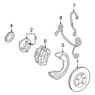 Ford OE - Rear Wheel Lug Stud