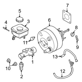 Ford OE - Cowl - Components on Dash Panel