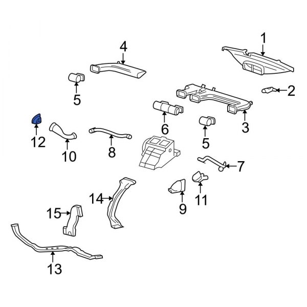 Dashboard Air Vent