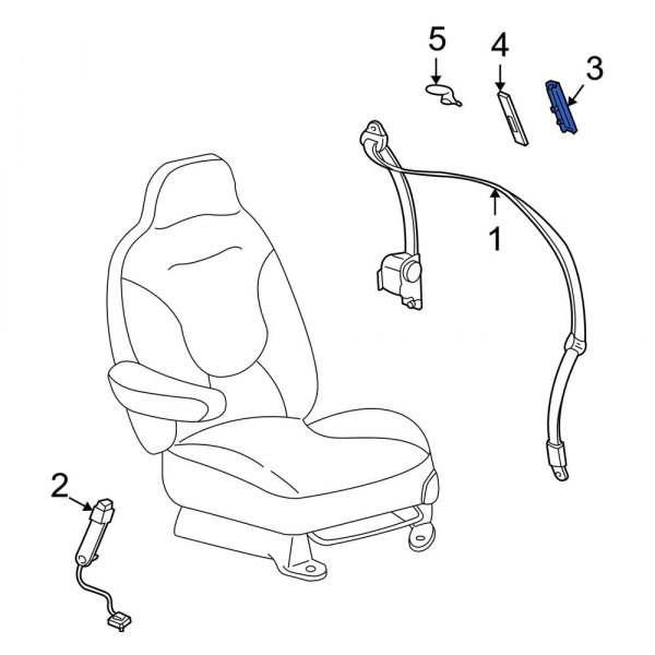 Seat Belt Height Adjuster