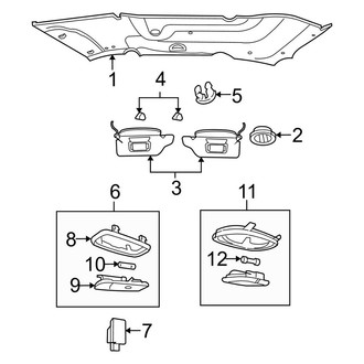 Ford OE - Roof - Interior Trim