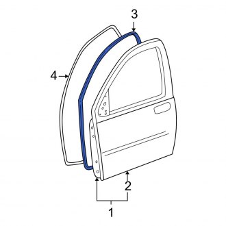 Ford Windstar Door Seals & Weatherstripping – CARiD.com