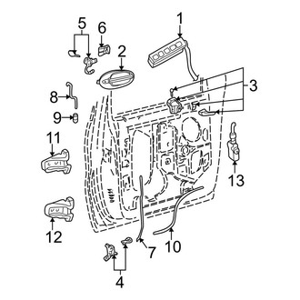 Ford OE - Front Door - Lock & Hardware