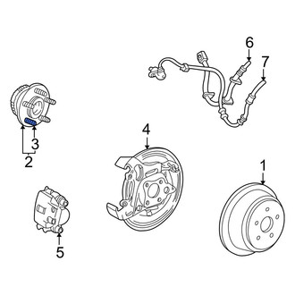 Ford OE - Rear Wheel Lug Stud