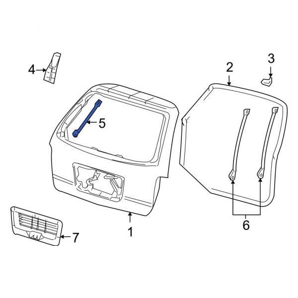 Liftgate Lift Support