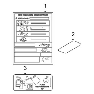 Ford OE - Information Labels - Labels
