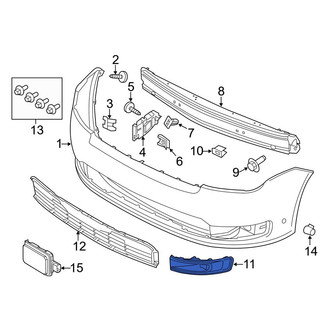 Ford OE - Front Left Fog Light Trim
