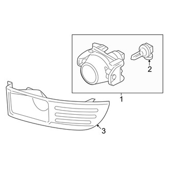 Ford OE - Front Lamps - Fog Lamps
