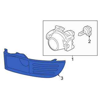 Ford OE - Front Right Fog Light Trim