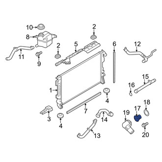 Ford OE - Engine Coolant Thermostat
