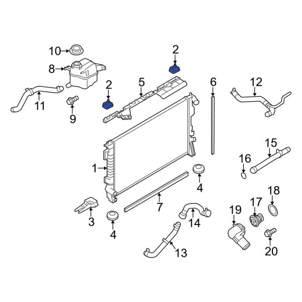 Radiator Insulator