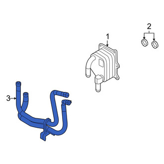 Ford OE - Engine Oil Cooler Hose Assembly