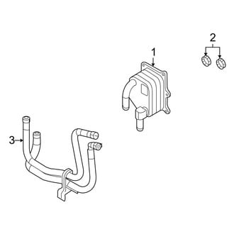 Ford OE - Cooling - Oil Cooler (C Engine VIN Character)