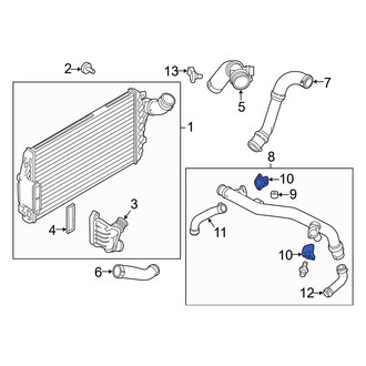 Ford OE - Turbocharger Boost Pressure Relief Valve