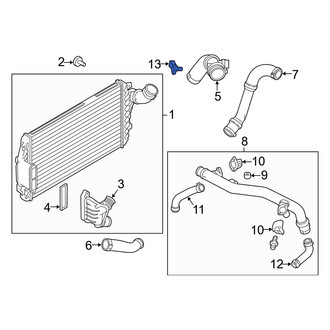 Ford OE - Turbocharger Boost Sensor