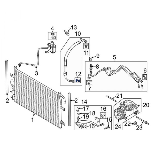 A/C Line O-Ring