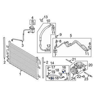 Ford Taurus OEM A/C & Heating Parts Systems, Compressors — CARiD