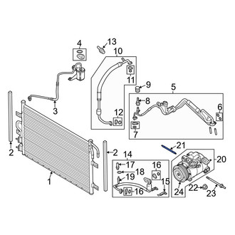 Ford OE - A/C Compressor Stud
