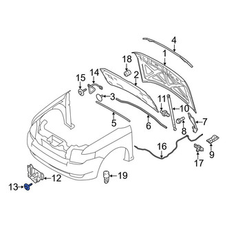 Ford OE - Hood Latch Bolt