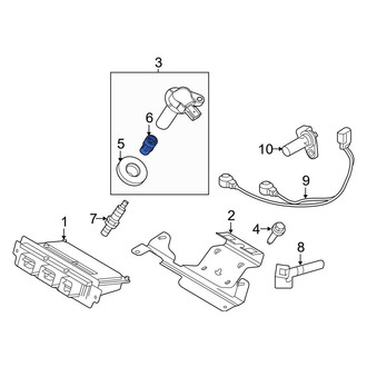 Ford OE - Direct Ignition Coil Boot