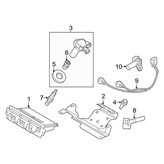 Ford OE - Electrical - Ignition System (8 Engine VIN Character)