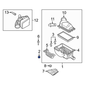 Ford OE - Left Air Filter Housing Insulator
