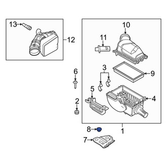 Ford OE - Left Air Filter Housing Insulator