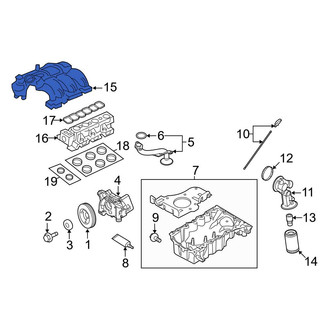 Ford OE - Upper Engine Intake Manifold