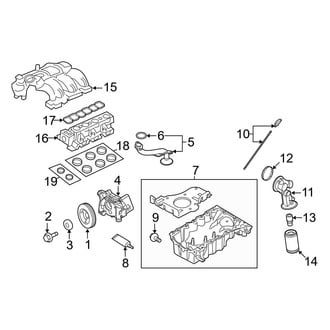 Ford OE - Engine / Transaxle - Engine Parts (C Engine VIN Character)