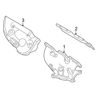 Ford OE - Exhaust System - Manifold (C Engine VIN Character)