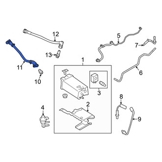 Ford OE - PCV Valve Hose