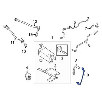 Ford OE - Rear Left Oxygen Sensor