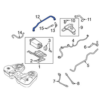Ford OE - PCV Valve Hose
