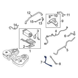 Ford OE - Front Right Oxygen Sensor
