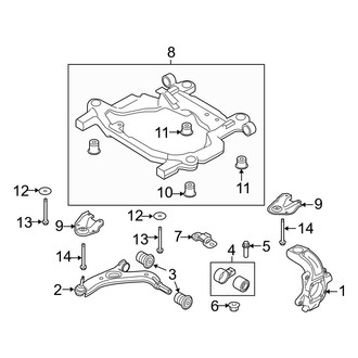 Ford OE - Front Suspension - Suspension Components