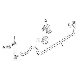 Ford OE - Front Suspension - Stabilizer Bar & Components