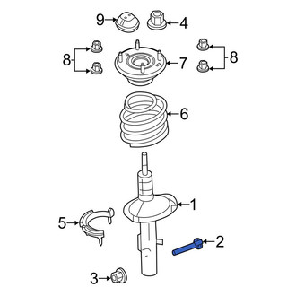 Ford OE - Suspension Strut Bolt